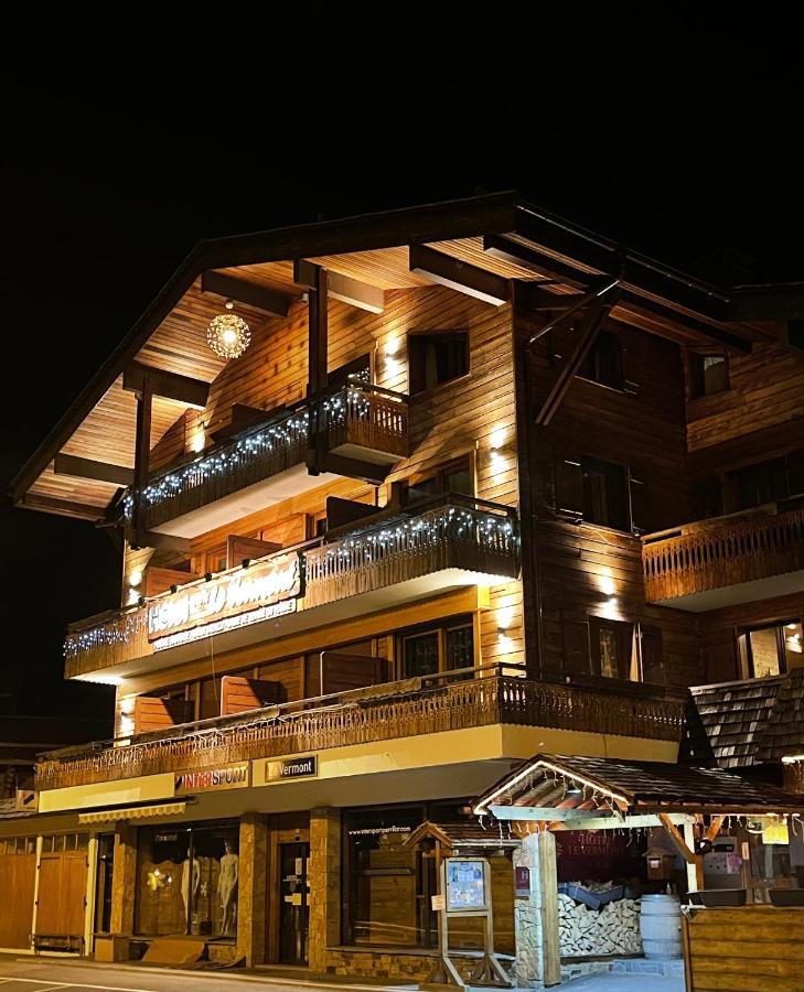 Hotel Et Spa Le Vermont Le Grand-Bornand Esterno foto