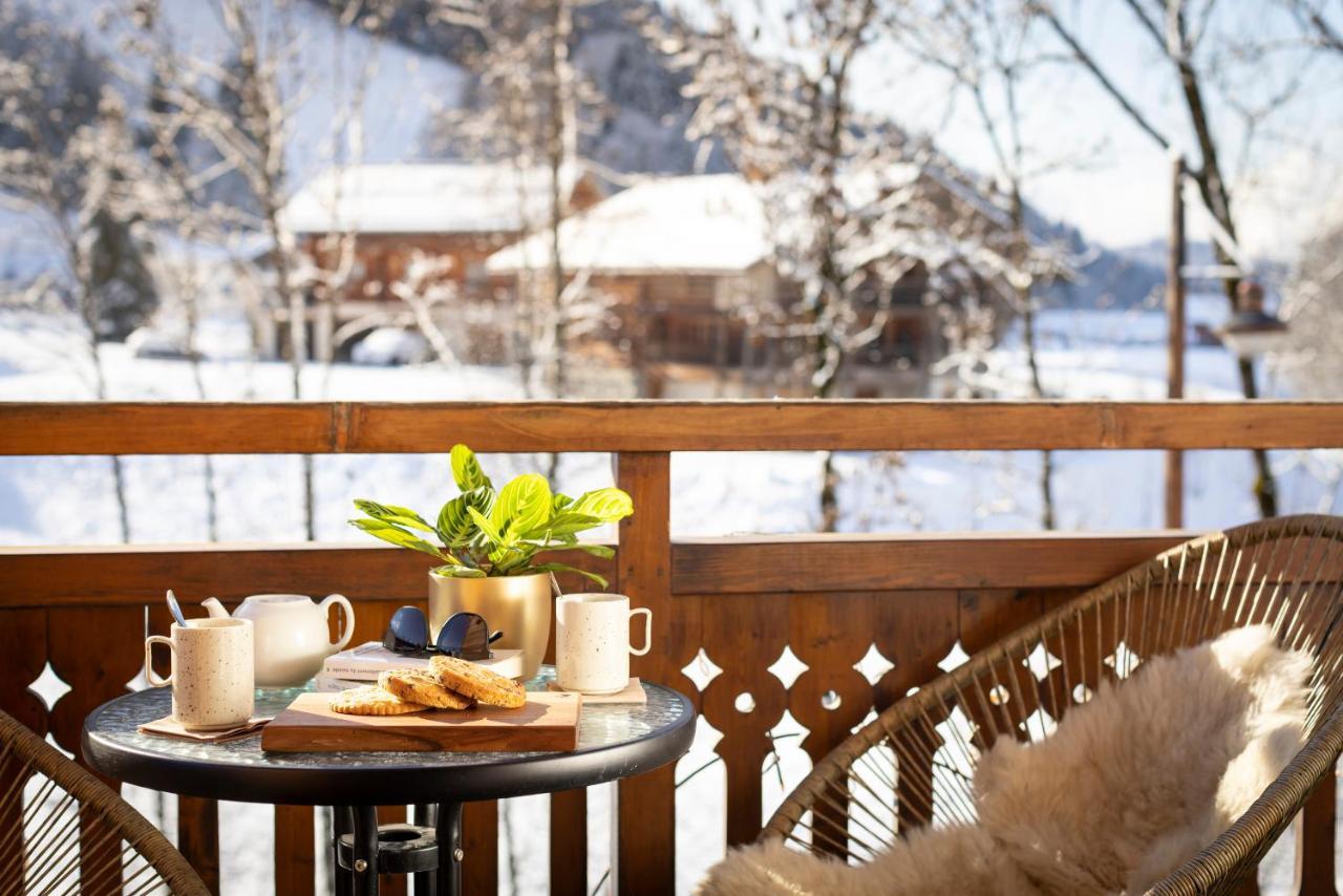 Hotel Et Spa Le Vermont Le Grand-Bornand Esterno foto